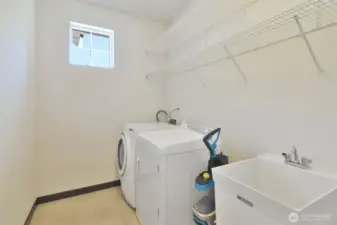 Convenient Second Floor Utility Room