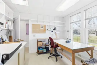 Second bedroom overlooks the elementary school playground