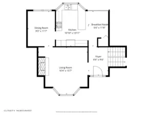 Main Level Floor Plan