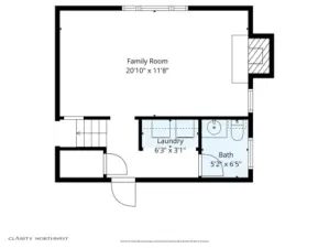 Lower Level Floor Plan