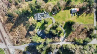 2 Homes and a detached garage/shop located on 4+ Acres!