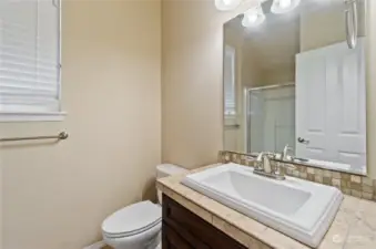 3/4 Bath on main floor