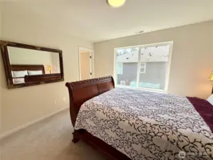 Bedroom (1) w/ensuite and walk-in closet.