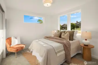 Photos of staged model home.