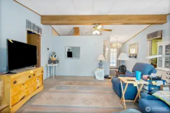 Spacious Living Room