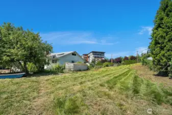 Picture taken from SE corner of the property.