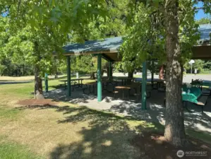 Covered Picnic Area with Basketball Court