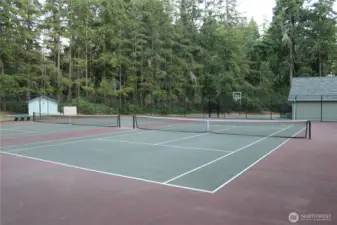 Rosedale Hall Tennis Court