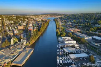 Commute by bike on the Ship Canal Trail.