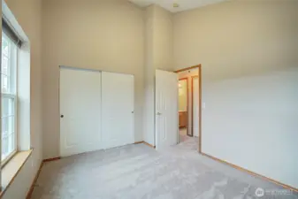 2nd bedroom with main bath just across the hall.