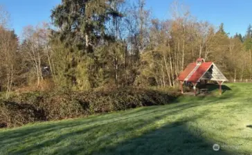 Plenty of space to get outdoors, walk dogs, etc.