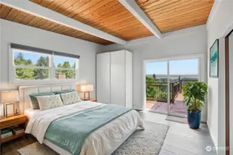 Virtually Staged - Primary Bedroom Facing Southeast