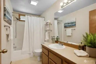 Upper bathroom