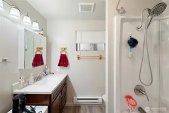 Lower unit bathroom