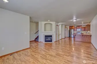 Open concept great room