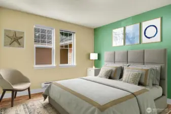 Retreat to your generous primary suite.