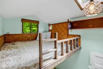 ~loft sleeping area