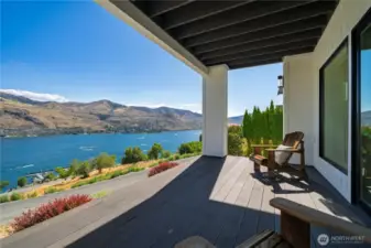 View from the deck off of bedroom 3!