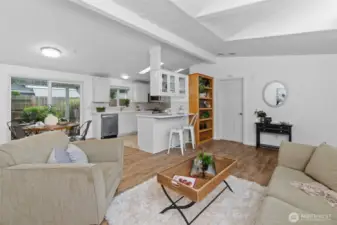 Open floor plan