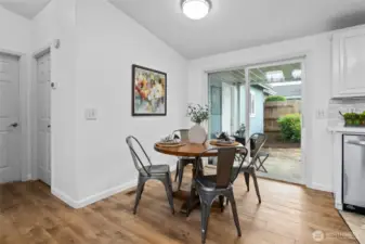 Dining area