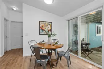 Dining area
