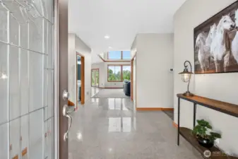 Grand entrance