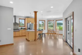 View of the Kitchen & Dining