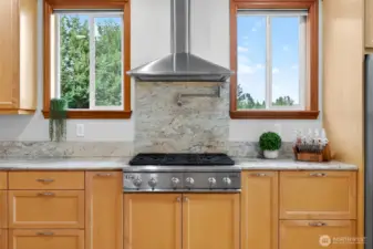 6 Burner Stove with Pot Filler