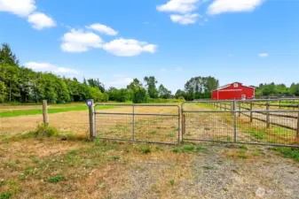 Second Part of the Property, Gated and Fenced