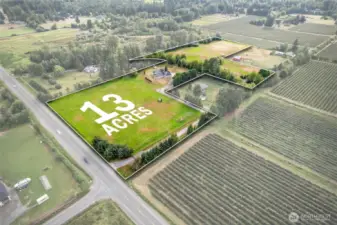 13 Acres of Property
