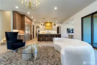 Expansive Living, Kitchen & Dining