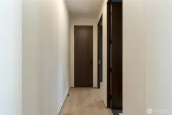 Zero Trim, Solid Core 8 Foot Doors Throughout