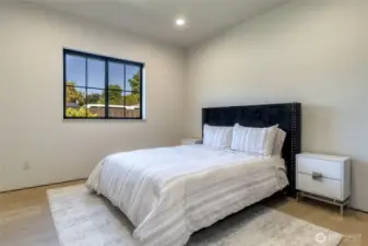 Guest Bedroom with Built in Closet Space