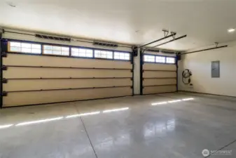 Transom Garage Door Windows for Natural Light
