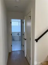 Primary bed hallway