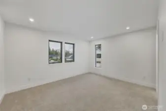 The second upstairs bedroom