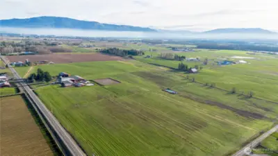 91.55 acres homestead. NW corner of property with view of the moutains