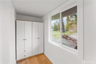 Functional Closet added for organization