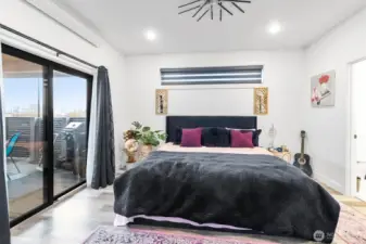 Spacious Primary Bedroom with Patio access