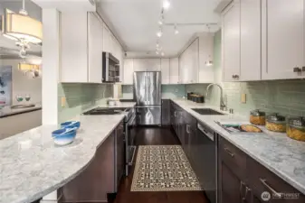 Large updated kitchen