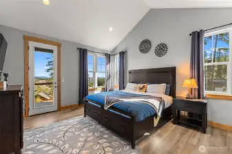 Primary Bedroom with deck access