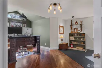 Bonus room is located at the top of the stairs - this room has so much potential and is incredibly spacious