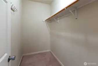 Large walk-in closet