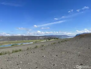 Side view of the lot