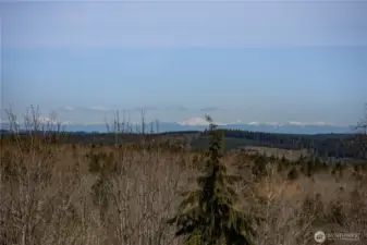 This lovely property enjoys territorial views of the Cascade Mt range, including Mt. Baker and Mt. Rainier.