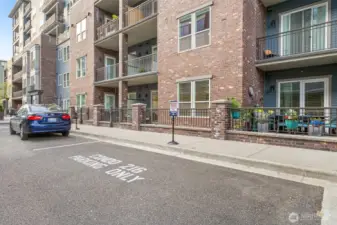 Enjoy the ultimate convenience of having parking located in front of your home, making everyday comings and goings effortlessly simple.