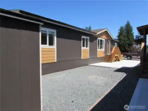 CARPORT WILL BE BUILT ON CONCRETE DRIVEWAY WITHIN 90 DAYS OF NEW OWNERS MOVING IN.