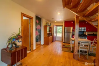 Looking from Family Room toward front door.