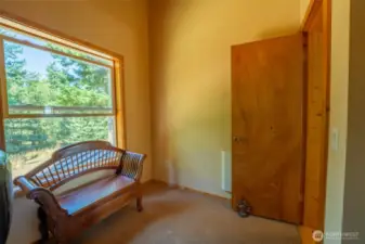 Third Bedroom currently being used as office.