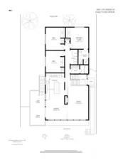 Optional open and expanded kitchen layout preserves the home’s mid-century character while introducing modern flow and broader view potential. Buyer to independently verify all facts and confirm feasibility of any renovation work—seller makes no claims.